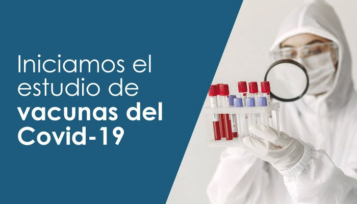 Voluntario estudio de vacunas del covid 19